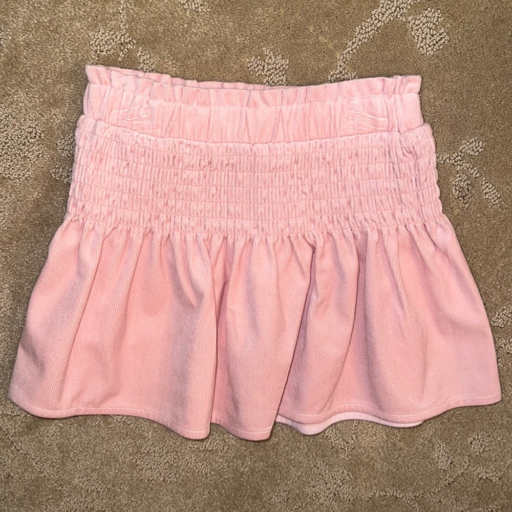NWT Gianni Bini Girls Pink Velvety Soft Corduroy Skirt, Sz 3T